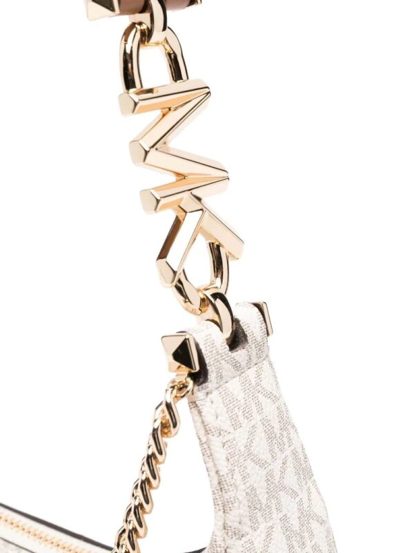 Michael Michael Kors  monogram chain-trim shoulder bag - Image 3