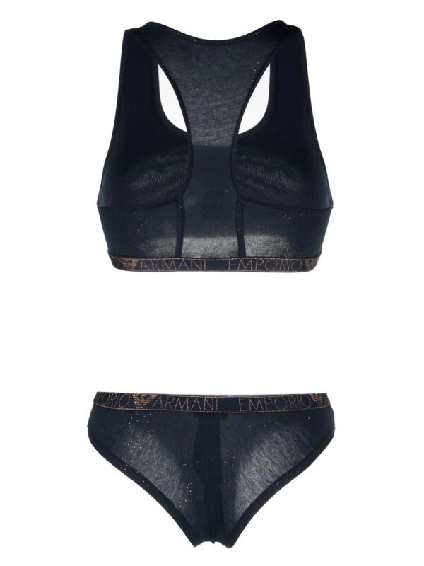 Emporio Armani  logo tape-detail underwear set - Image 2