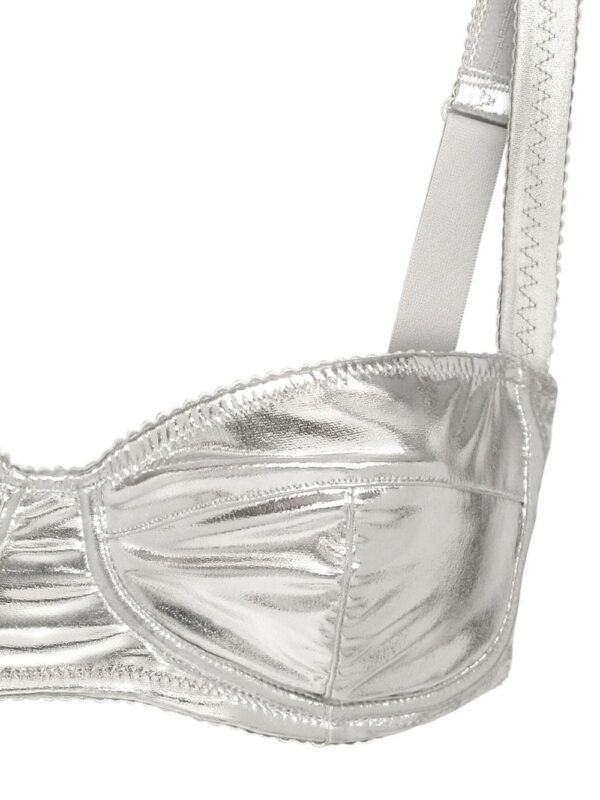 Dolce & Gabbana  KIM DOLCE&GABBANA coated balconette bra - Image 4