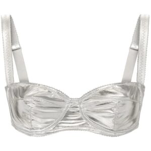 Dolce & Gabbana KIM DOLCE&GABBANA coated balconette bra