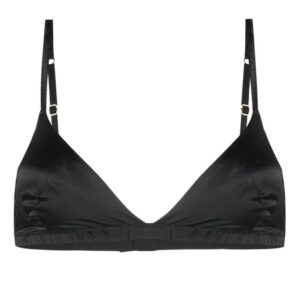Maison Close  silk triangle cup bra
