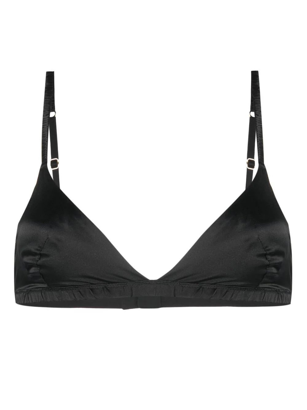 Maison Close silk triangle cup bra