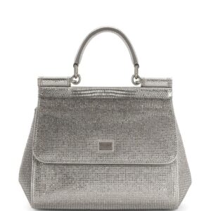 Dolce & Gabbana KIM DOLCE&GABBANA small Sicily satin top-handle bag