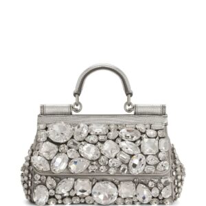 Dolce & Gabbana KIM DOLCE&GABBANA small Sicily satin top-handle bag