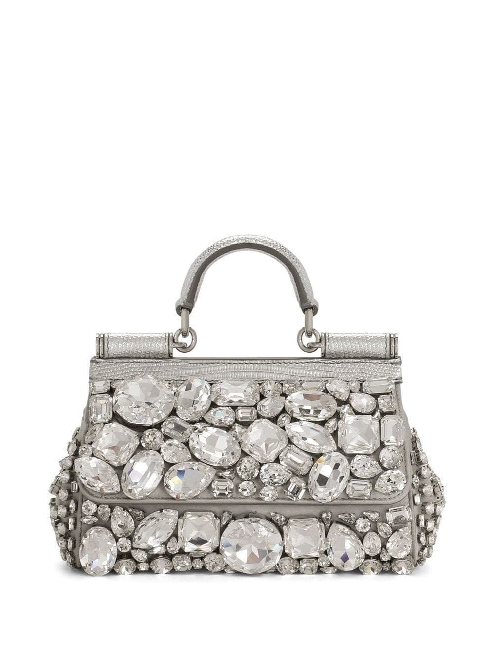 Dolce & Gabbana KIM DOLCE&GABBANA small Sicily satin top-handle bag