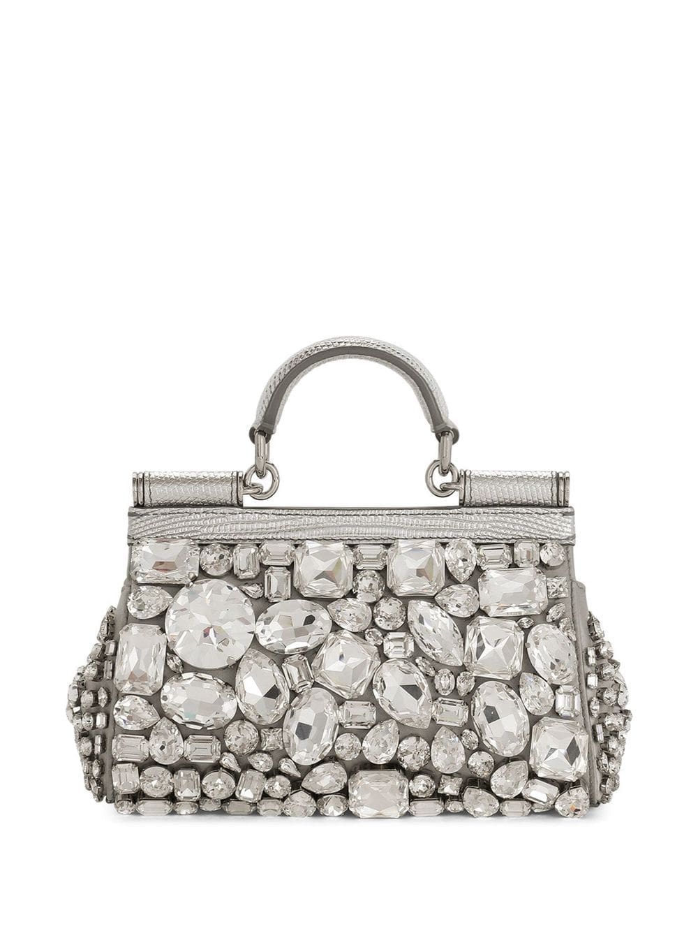 Dolce & Gabbana KIM DOLCE&GABBANA small Sicily satin top-handle bag - Image 3