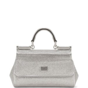 Dolce & Gabbana KIM DOLCE&GABBANA small Sicily satin top-handle bag