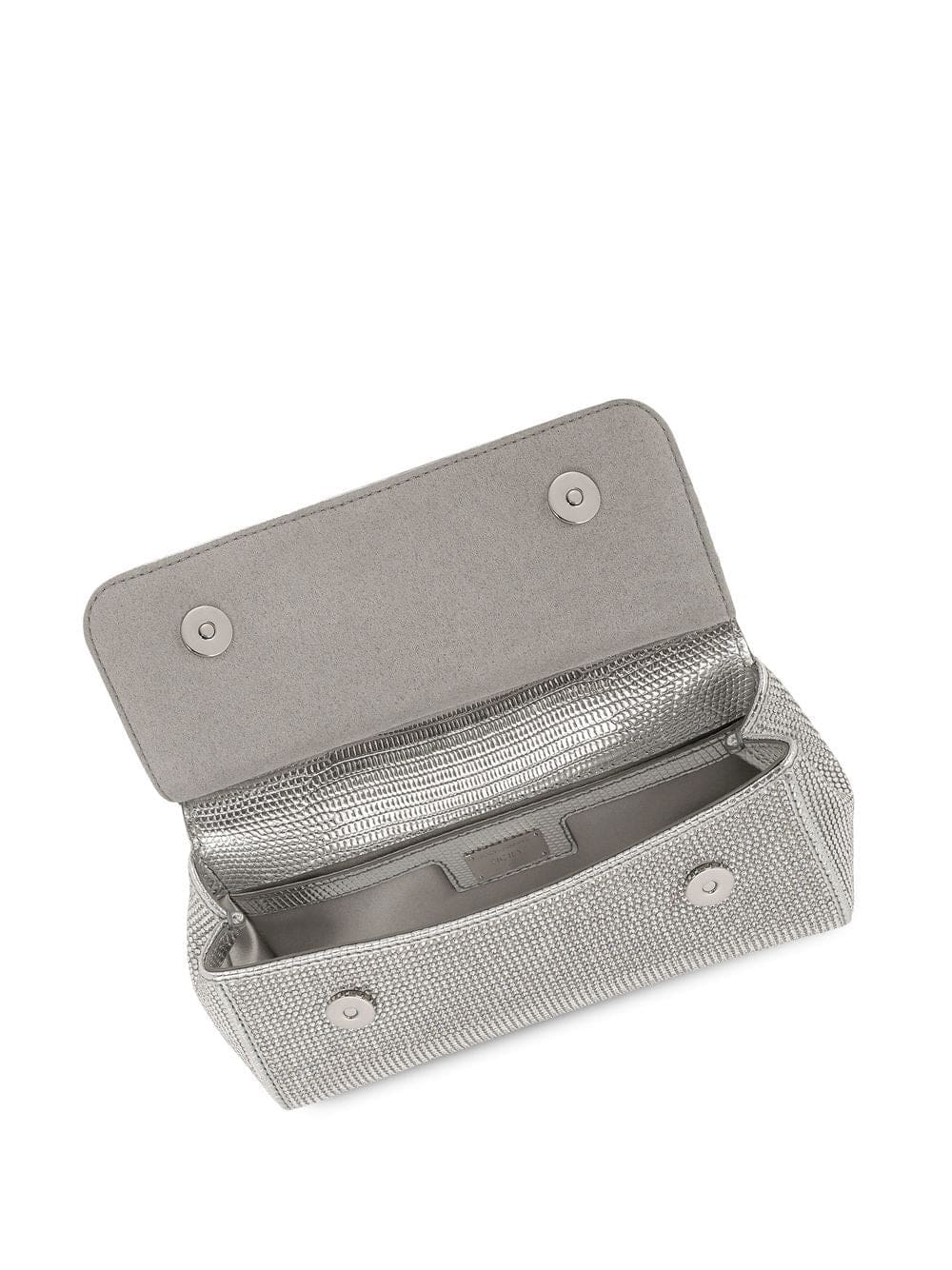 Dolce & Gabbana KIM DOLCE&GABBANA small Sicily satin top-handle bag - Image 5