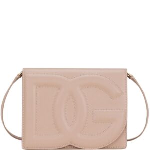 Dolce & Gabbana DG Logo leather crossbody bag