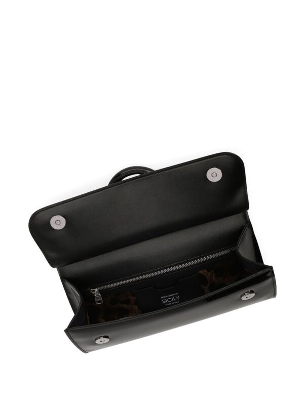 Dolce & Gabbana KIM DOLCE&GABBANA Sicily leather top-handle bag - Image 5