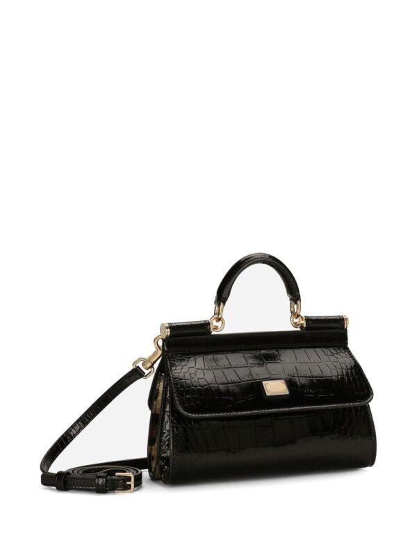 Dolce & Gabbana KIM DOLCE&GABBANA small Sicily double-face top-handle bag - Image 4