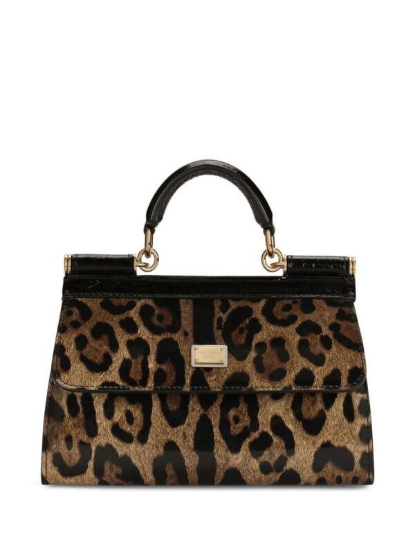 Dolce & Gabbana KIM DOLCE&GABBANA small Sicily double-face top-handle bag - Image 3