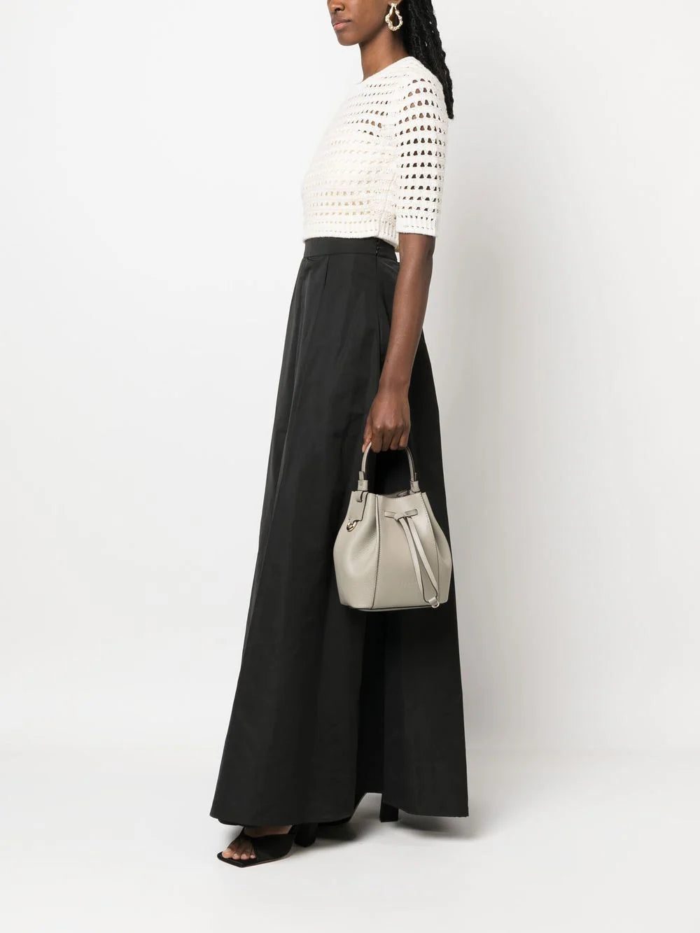 Furla calf leather bucket bag - Image 2