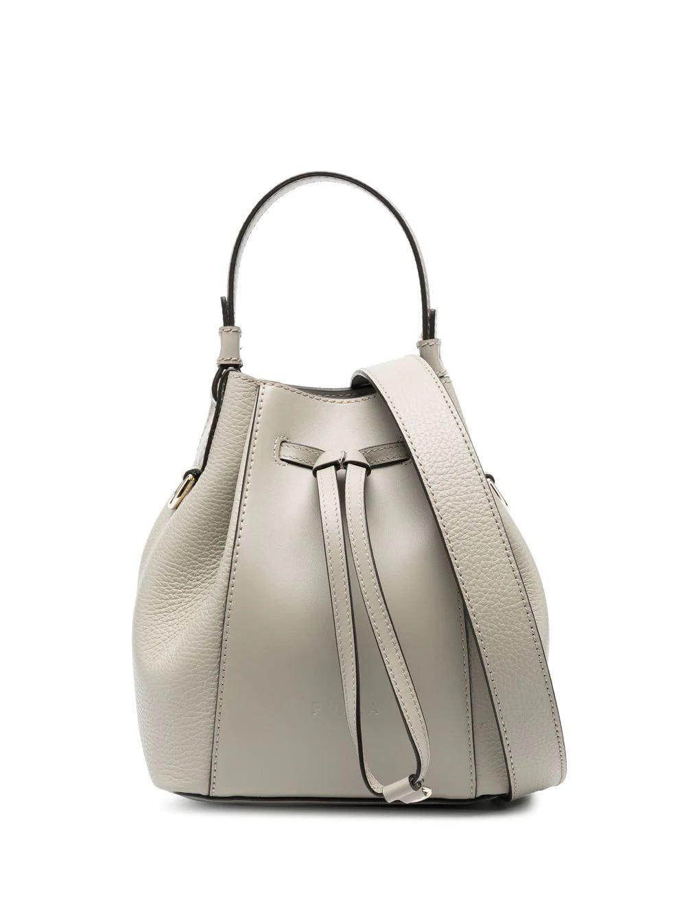 Furla calf leather bucket bag