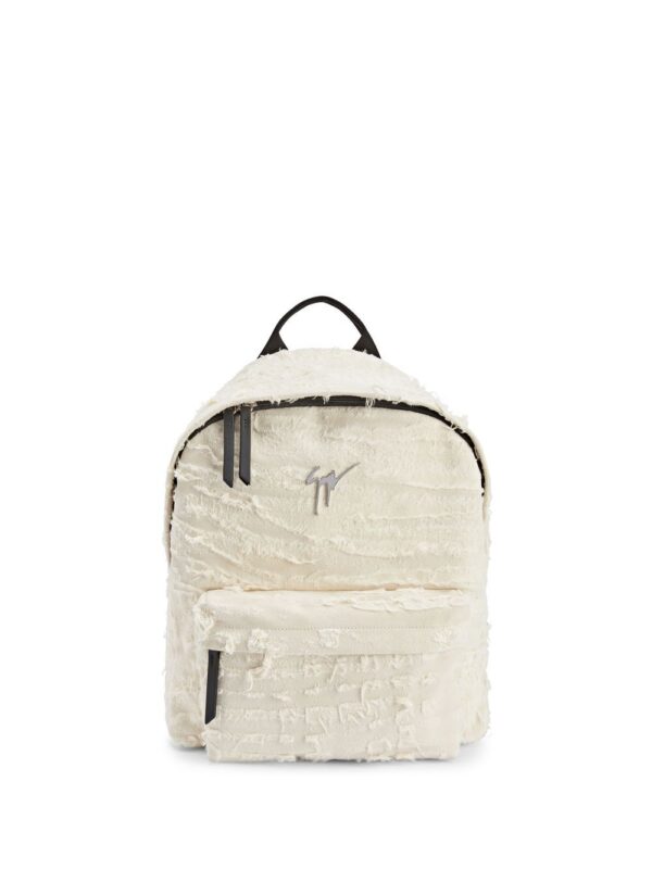 Giuseppe Zanotti Bud logo-plaque backpack