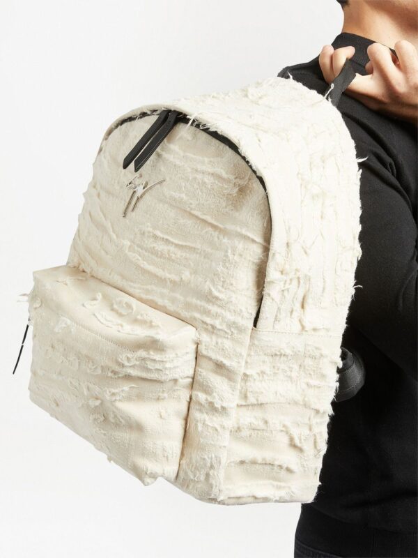 Giuseppe Zanotti Bud logo-plaque backpack - Image 2