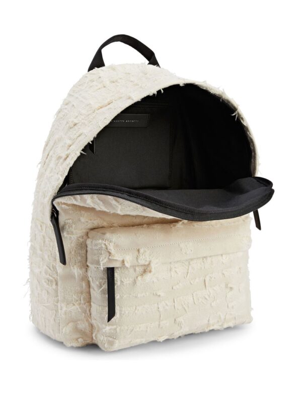 Giuseppe Zanotti Bud logo-plaque backpack - Image 5