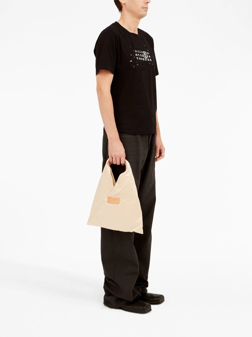 MM6 Maison Margiela logo-patch tote bag - Image 2