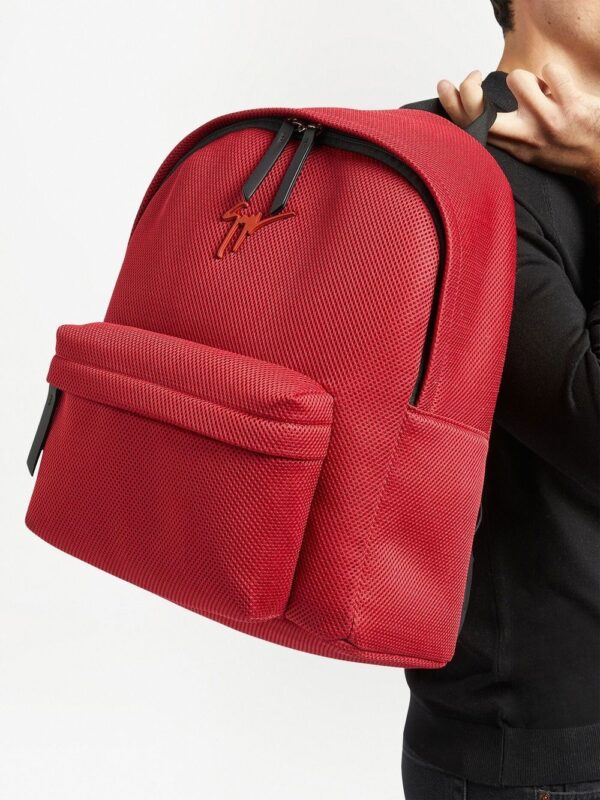 Giuseppe Zanotti Bud logo-plaque backpack - Image 2