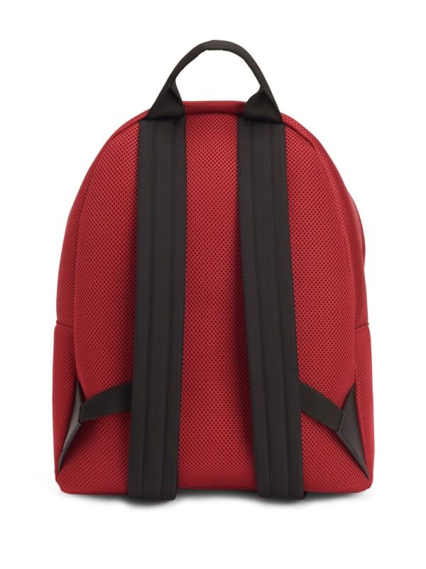 Giuseppe Zanotti Bud logo-plaque backpack - Image 3