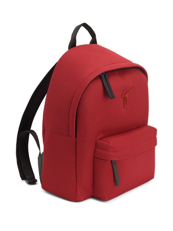 Giuseppe Zanotti Bud logo-plaque backpack - Image 4