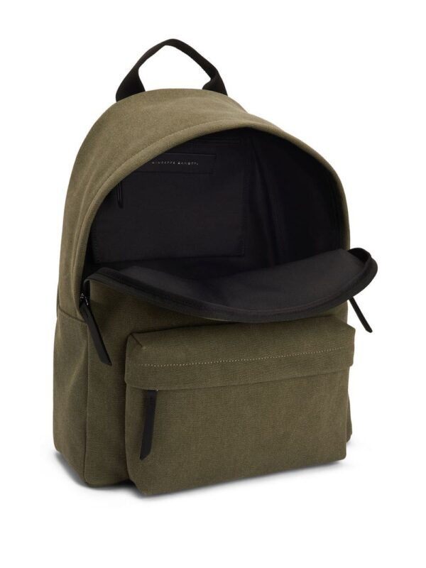 Giuseppe Zanotti Bud logo-plaque backpack - Image 5
