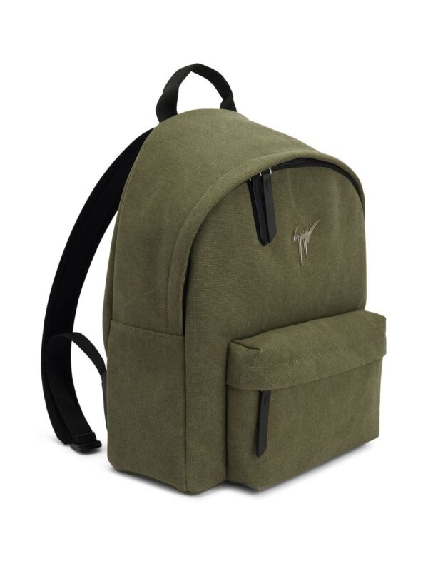 Giuseppe Zanotti Bud logo-plaque backpack - Image 4