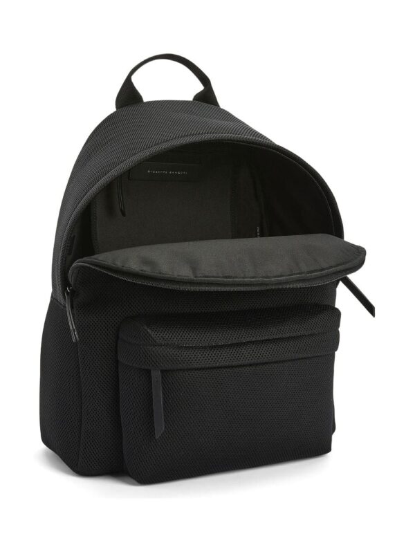Giuseppe Zanotti frayed denim backpack - Image 2