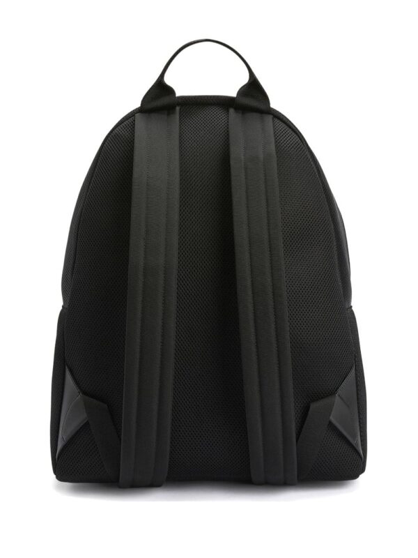 Giuseppe Zanotti frayed denim backpack - Image 4