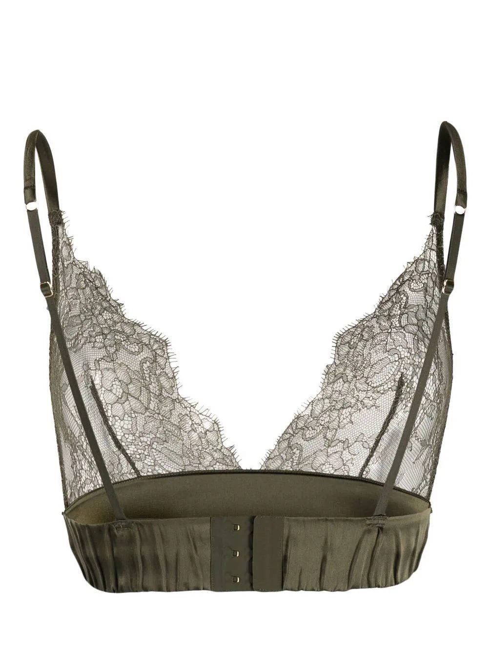 Maison Close lace-detail triangle-cup bra - Image 2