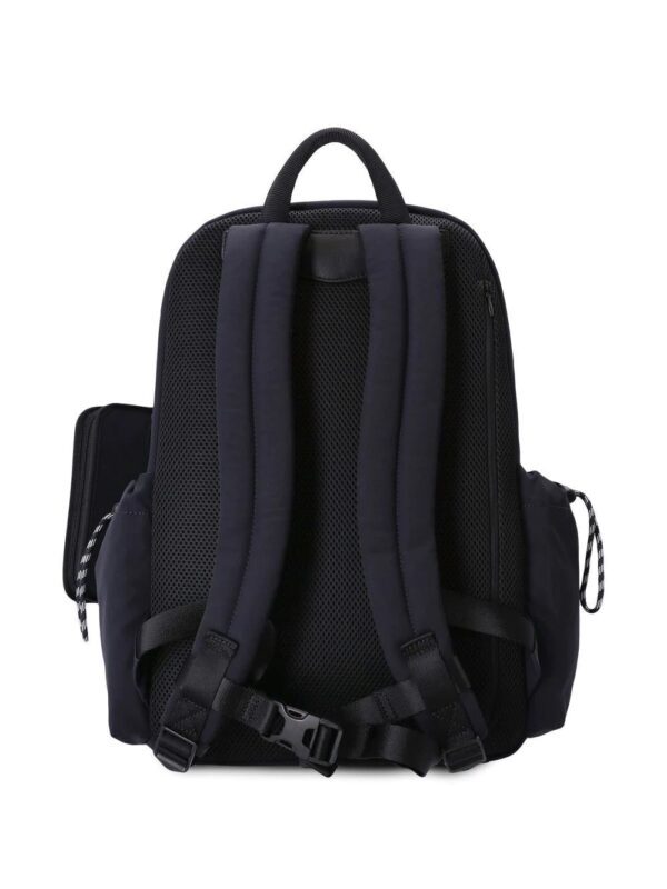 Emporio Armani logo-patch detail backpack - Image 2