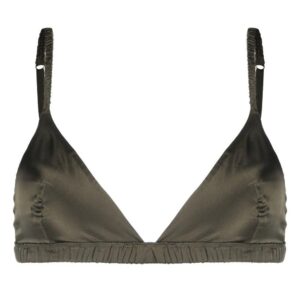 Maison Close  silk triangle cup bra