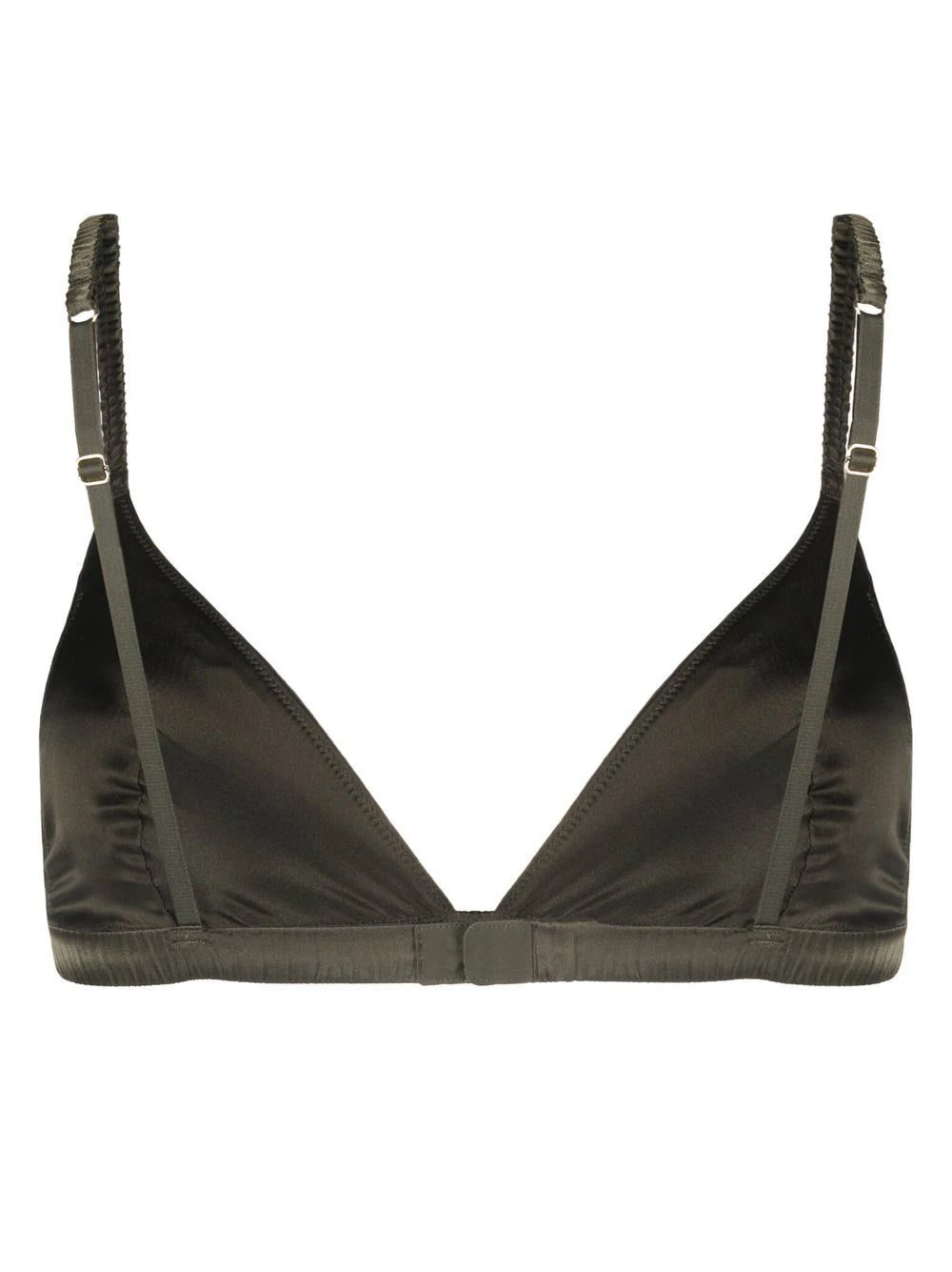 Maison Close silk triangle cup bra - Image 2