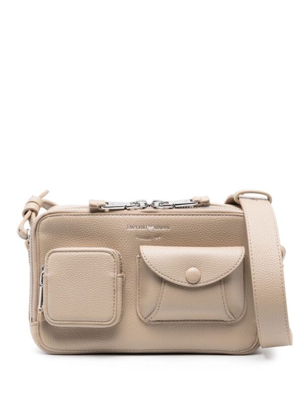 Emporio Armani zip-around utility shoulder bag