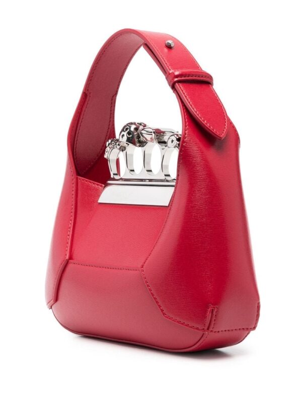 Alexander McQueen The Jewelled leather mini bag - Image 3