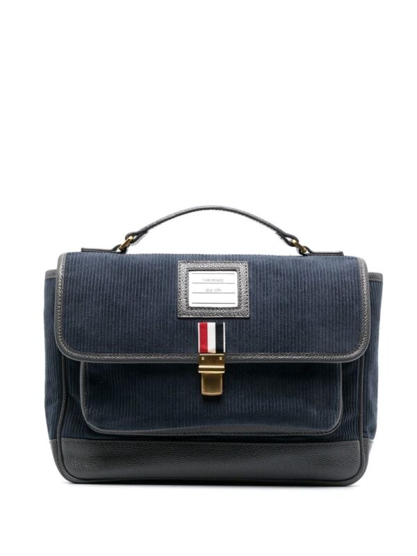 Thom Browne School Bag corduroy backpack