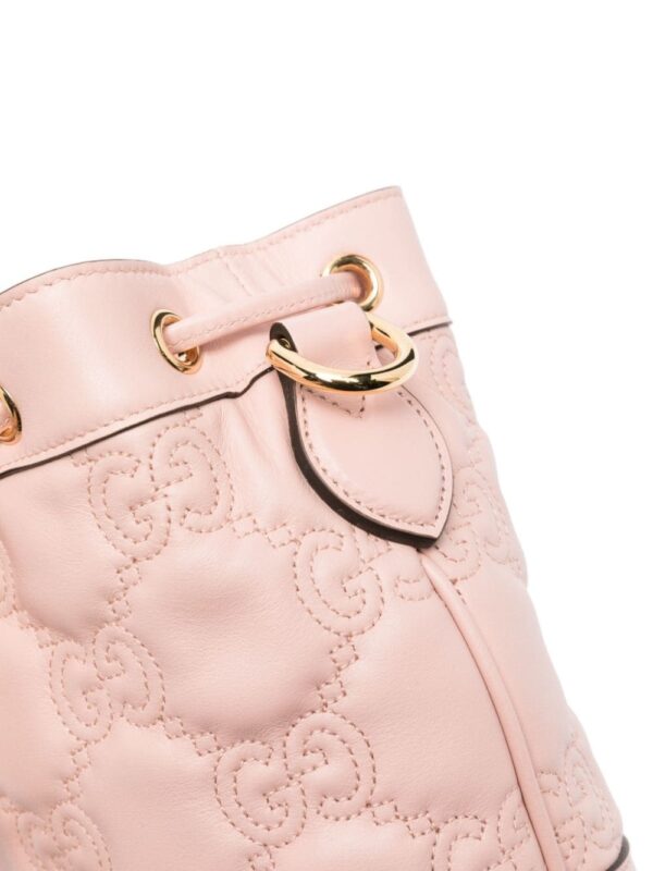 Gucci GG matelassé bucket bag - Image 4
