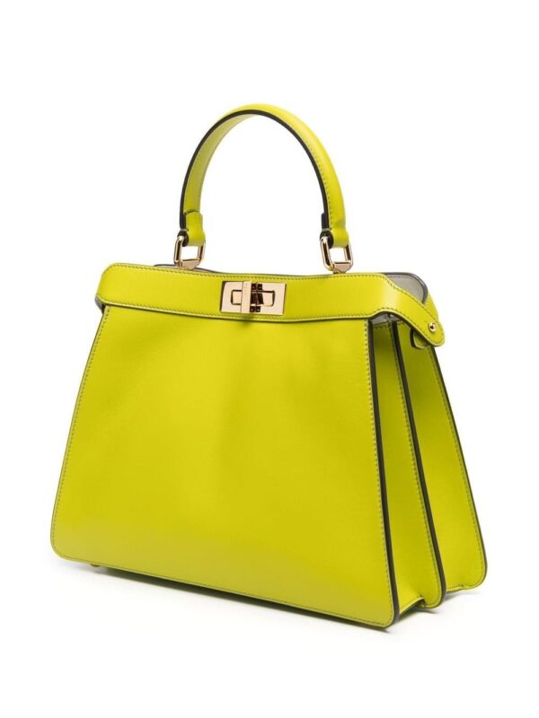 FENDI Peekaboo leather tote bag - Image 4