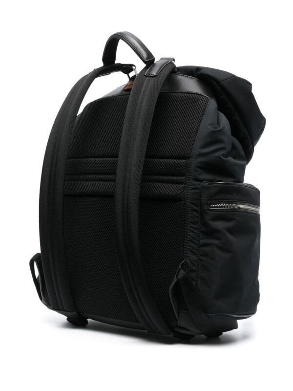 Zegna woven panel backpack - Image 3