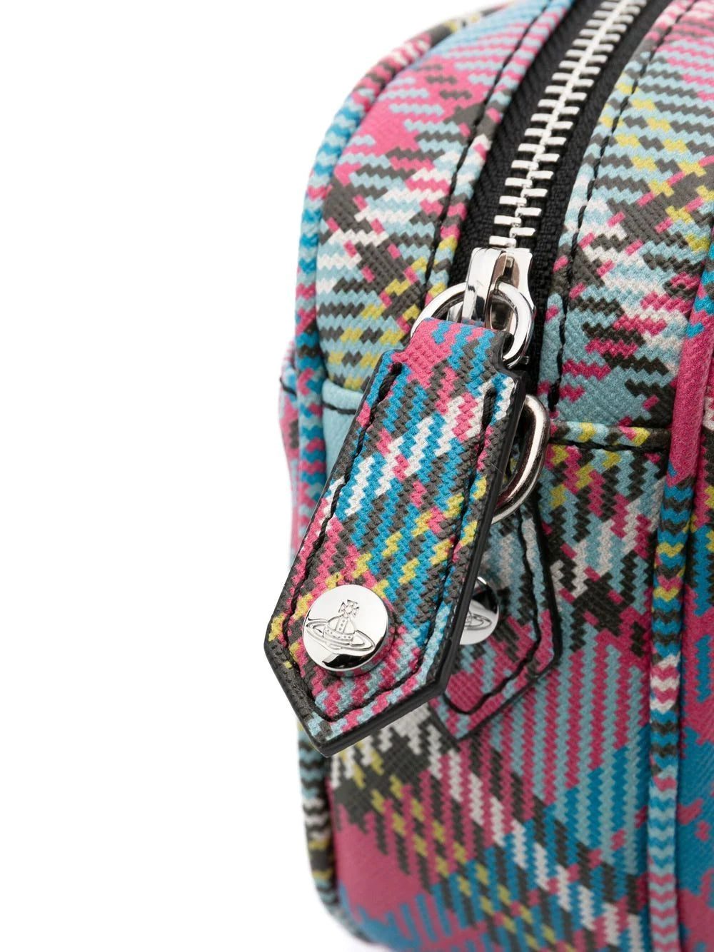 Vivienne Westwood Daisy tartan-print cross body bag - Image 4