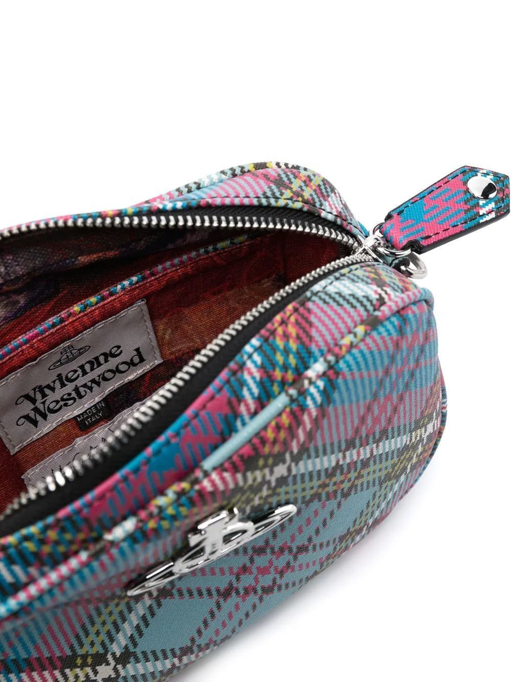 Vivienne Westwood Daisy tartan-print cross body bag - Image 3
