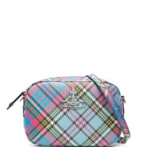 Vivienne Westwood Daisy tartan-print cross body bag