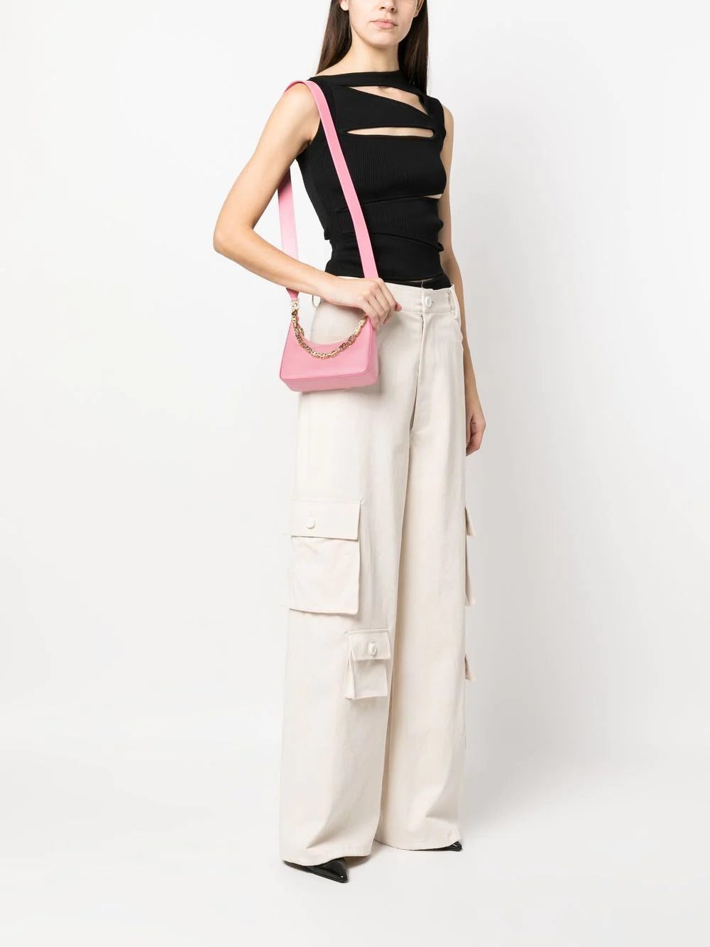 Givenchy monogram-chain shoulder bag - Image 2