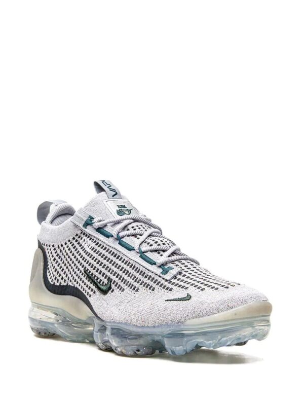 Nike  Air Vapormax 2021 Flyknit SE "Light Bone/Dark Atomic Teal" sneakers - Image 2