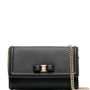 Ferragamo Vara leather shoulder bag