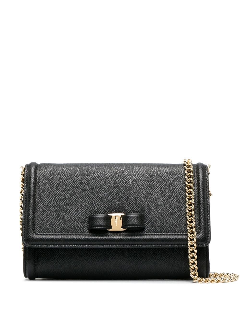 Ferragamo Vara leather shoulder bag