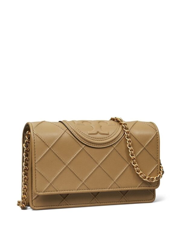 Tory Burch Fleming logo-embossed crossbody bag - Image 3