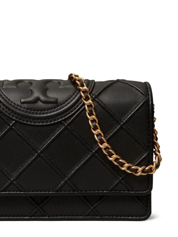 Tory Burch  Fleming logo-embossed crossbody bag - Image 3