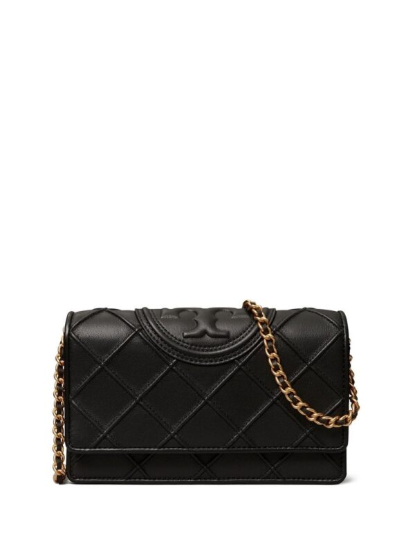 Tory Burch Fleming logo-embossed crossbody bag