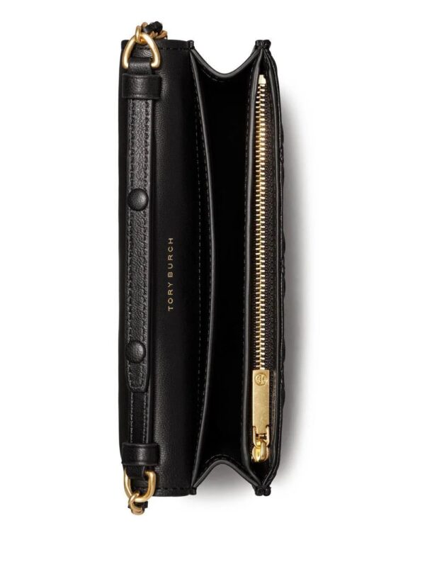 Tory Burch  Fleming logo-embossed crossbody bag - Image 4
